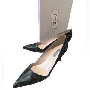 Sarah Jessica Parker reptile heels Sz 40